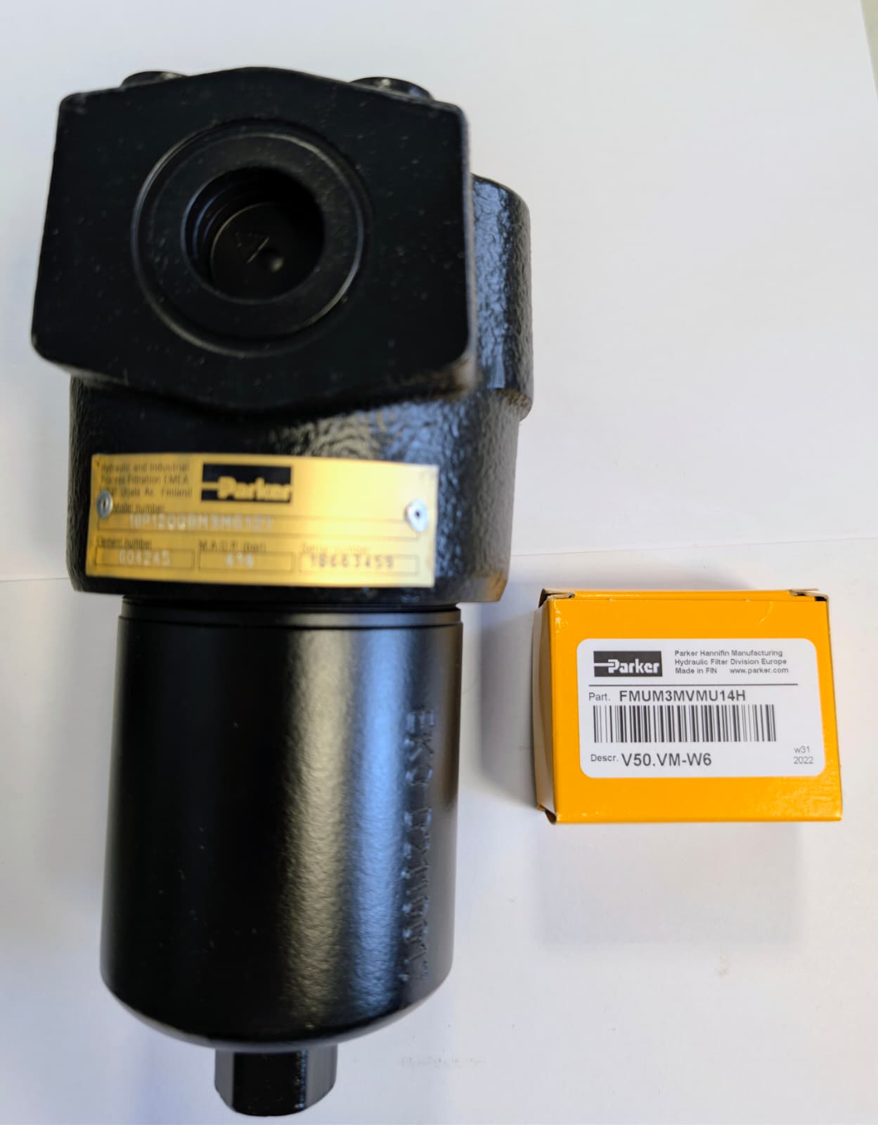 High Pressure In-Line Filter